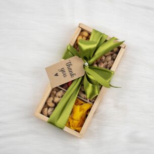 GRAZE & BLISS -Luxury Six Compartment Snack Gift Box