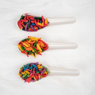 Luxury Colourful Almond Slivers & Sprinkles Nibs - Indian Delights