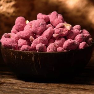 Pink Yoghurt Coated Cashews